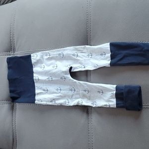 Pantalon 0-12mois coton vanille